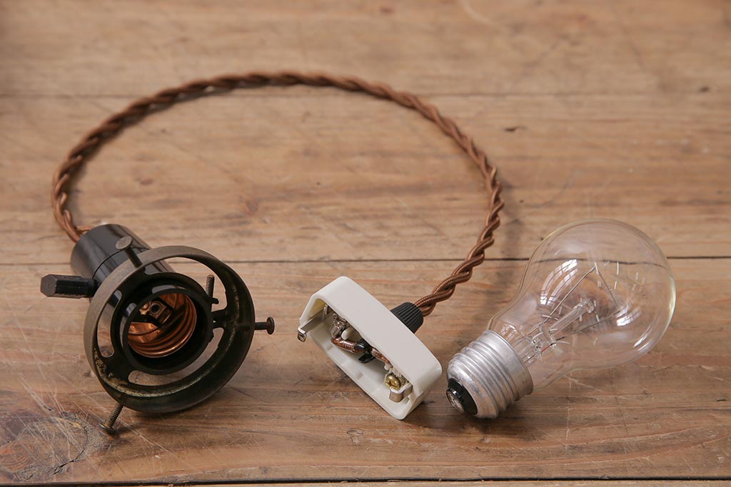 レトロ照明　和の雰囲気高まるペンダントライト(電笠、シェード、天井照明)(R-043734)