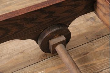 中古　志太民芸家具　たんす40　金具が印象的な車箪笥(タンス、引き出し)(定価約45万円)(R-043744)