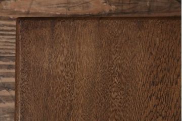 アンティーク雑貨　昭和初期　桑材製の古い文箱(木箱、収納箱、小物収納)(R-043746)