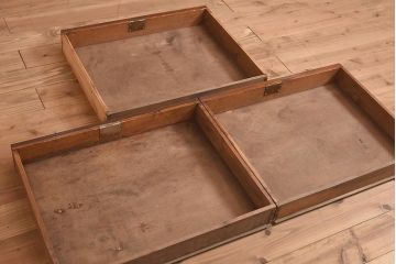 アンティーク家具　イギリスアンティーク　特大!　マホガニー材　図書館で使われていた両面引き出しのレザートップテーブル(デスク、在宅ワーク、在宅用ダイニングテーブル)(R-043751)