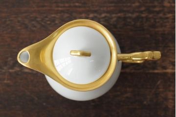 中古　ハンガリー　HOLLOHAZA(ホロハーザ)　Princess(プリンセス)　コーヒーセット(ポット、カップ&ソーサー、シュガーポット、ミルクジャグ)(R-043767)