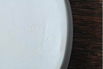 中古　ヘレンド　ハンガリー　HEREND HVNGARY　プレート　フラワーモチーフのトレイ(HUNGARY、変形皿)(R-043769)