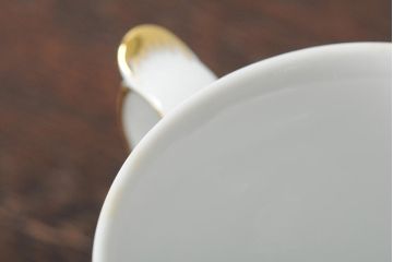 中古　ハンガリー　HOLLOHAZA(ホロハーザ)　Pannonia(パノニア)　カップ&ソーサー2客セット(洋食器)(R-043771)