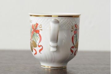 中古　ハンガリー　HOLLOHAZA(ホロハーザ)　Eva collection(エヴァコレクション)　カップ&ソーサー5客セット(洋食器)(R-043774)