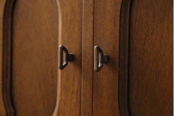 ヴィンテージ家具　DREXEL HERITAGE(ドレクセルヘリテイジ)　Triune(トライユン)　キャスター付きサービス台(サーバー、キャビネット、作業台、収納棚、ビンテージ)(R-043791)