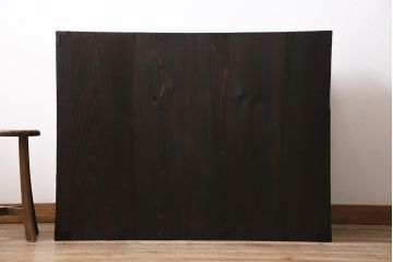 アンティーク家具　明治大正期　前面栗材　隠し付き　貫禄漂う仙台箪笥(衣装箪笥、時代箪笥、引き出し)(R-043792)