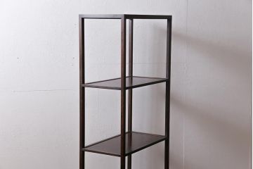 中古　松本民芸家具　♯80型朝鮮棚　上品で美しい佇まいが魅力の飾り棚(定価約12万円)(棚、ラック、収納棚)(R-043806)