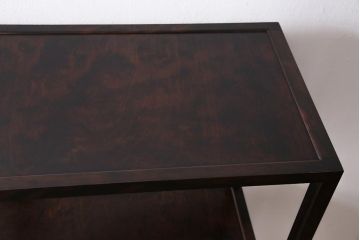 中古　松本民芸家具　♯80型朝鮮棚　上品で美しい佇まいが魅力の飾り棚(定価約12万円)(棚、ラック、収納棚)(R-043806)