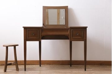 中古　DREXEL HERITAGE(ドレクセルヘリテイジ)　Triune(トライユン)　化粧台(定価約42万円)(ドレッサー、鏡台)(R-043807)