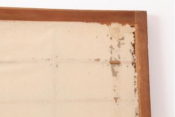 ビンテージ建具　和レトロな空間づくりにおすすめな障子戸2枚セット(引き戸、建具)(R-043811)