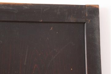 アンティーク建具　古民家スタイルや趣のある和空間におすすめな板戸2枚セット(格子戸)(R-043818)