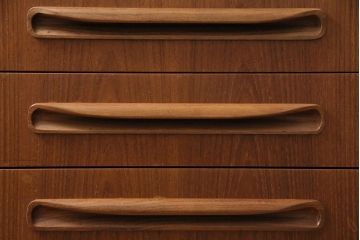 ヴィンテージ家具　北欧ビンテージ　G-PLAN(ジープラン)　Fresco(フレスコ)　Long John(ロングジョン)　幅広サイズのサイドボード(収納棚)(R-043821)