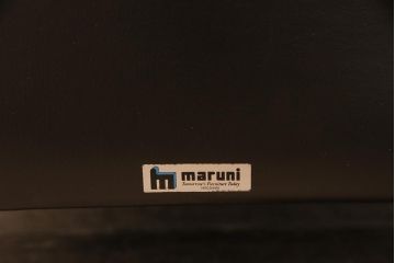 ヴィンテージ家具　オールドマルニ　maruni(マルニ木工)　スタイリッシュなデザインが魅力の一人掛けソファ(1シーター、1Pソファ、ビンテージ)(R-043822)