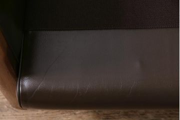 ヴィンテージ家具　オールドマルニ　maruni(マルニ木工)　スタイリッシュなデザインが魅力の一人掛けソファ(1シーター、1Pソファ、ビンテージ)(R-043823)