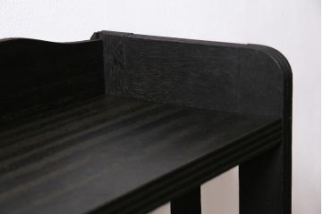 アンティーク家具　和製アンティーク　昭和初期　シックとモダンが薫る本棚(ブックシェルフ、オープンラック)(R-043824)