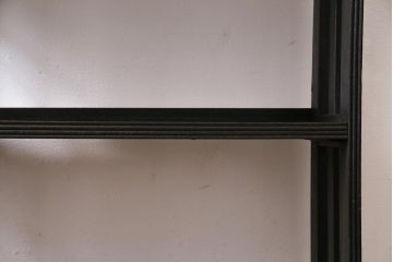 アンティーク家具　和製アンティーク　昭和初期　シックとモダンが薫る本棚(ブックシェルフ、オープンラック)(R-043824)