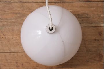 昭和レトロ照明　松下電工(ナショナル)　愛らしいフォルムのチューリップ照明(ペンダントライト、天井照明)(R-043829)