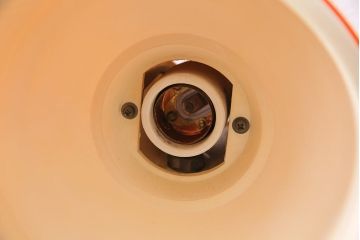 ビンテージ照明　昭和レトロ　1970年頃　レア!レトロ感たっぷりの卓上照明(デスクライト、スタンドライト)(R-043831)