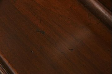 アンティーク家具　フランスアンティーク　ヴィクトリアン　マホガニー材　繊細なレリーフが見事なブックケース(本箱、収納棚、キャビネット、戸棚、カップボード)(R-043833)