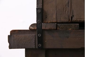 アンティーク家具　フランスアンティーク　ヴィクトリアン　マホガニー材　繊細なレリーフが見事なブックケース(本箱、収納棚、キャビネット、戸棚、カップボード)(R-043833)