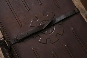 アンティーク雑貨　昭和初期　凝ったデザインがお洒落なトランク(鞄、カバン、収納、ディスプレイ)(R-043844)