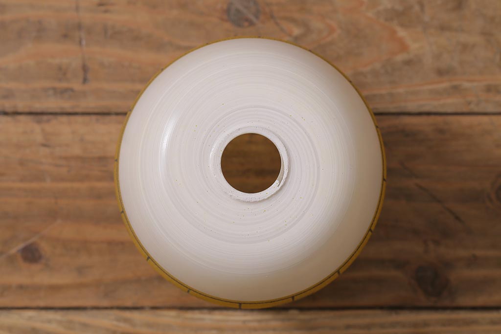 ヴィンテージ照明　イギリスビンテージ　1980年頃　個性的なデザインが目を惹くペンダントライト(吊り下げ照明、天井照明、シェード)(R-043856)