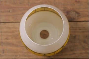 ヴィンテージ照明　イギリスビンテージ　1980年頃　個性的なデザインが目を惹くペンダントライト(吊り下げ照明、天井照明、シェード)(R-043856)