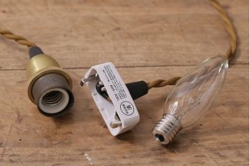 ヴィンテージ照明　イギリスビンテージ　まだらな模様のガラスが目を引くペンダントライト(吊り下げ照明、天井照明)(R-043857)