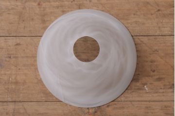 ヴィンテージ照明　イギリスヴィンテージ　ミルクが混ざったかのようなまだらが美しい天井照明(吊り下げ照明、ペンダントライト)(R-043860)