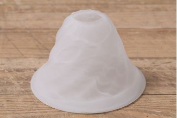 ヴィンテージ照明　イギリスヴィンテージ　ミルクが混ざったかのようなまだらが美しい天井照明(吊り下げ照明、ペンダントライト)(R-043860)