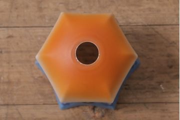 ヴィンテージ照明　イギリスビンテージ　パッと目を惹く個性あふれるペンダントライト(吊り下げ照明、シェード)(R-043861)