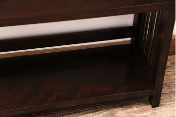 中古　松本民芸家具　♯117型書棚　シンプルで上品な本棚(棚、ラック、収納棚、飾り棚)(R-043886)