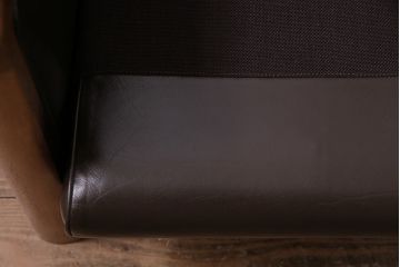 ヴィンテージ家具　オールドマルニ　maruni(マルニ木工)　スタイリッシュなデザインのソファ(3人掛け、三人掛け、ビンテージ)(R-043893)
