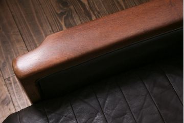 ヴィンテージ家具　オールドマルニ　maruni(マルニ木工)　スタイリッシュなデザインのソファ(3人掛け、三人掛け、ビンテージ)(R-043893)