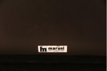 ヴィンテージ家具　オールドマルニ　maruni(マルニ木工)　スタイリッシュなデザインのソファ(3人掛け、三人掛け、ビンテージ)(R-043893)