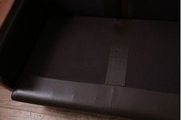 ヴィンテージ家具　オールドマルニ　maruni(マルニ木工)　スタイリッシュなデザインのソファ(3人掛け、三人掛け、ビンテージ)(R-043893)