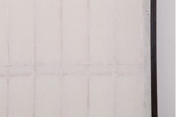 アンティーク建具　昭和初期　レトロガラス入り　上品な和の雰囲気漂う障子戸4枚セット(引き戸、ガラス帯戸)(R-043898)