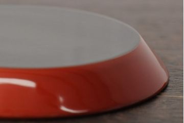 昭和初期　木製　武家奉公人が描かれたレトロな菓子器セット(菓子鉢、菓子皿、箸、楊枝、漆器)(R-043918)