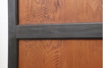 アンティーク建具　明治大正期　上品な和の雰囲気作りにおすすめの板戸3枚セット(帯戸、引き戸)(R-043919)