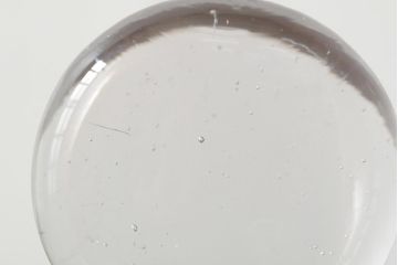 レトロ雑貨　昭和レトロ　蓋付き　おしゃれなディスプレイにおすすめなガラスビン(ガラス瓶、キャニスター)(R-043921)