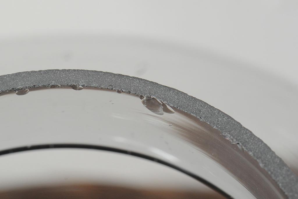 レトロ雑貨　昭和レトロ　蓋がおしゃれな可愛らしい地球瓶(ガラス瓶、ガラスビン)(R-043924)