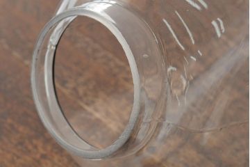 レトロ雑貨　昭和レトロ　ノスタルジックな駄菓子屋のガラスビン(ガラス瓶、菓子瓶)(R-043925)