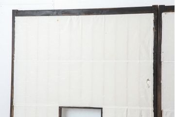 アンティーク建具　和製アンティーク　昭和初期　アンティークならではの風格漂う障子戸3枚セット(引き戸、障子戸)(R-043932)