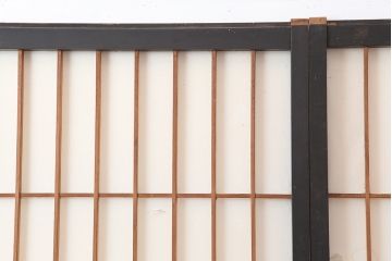 アンティーク建具　和製アンティーク　昭和初期　アンティークならではの風格漂う障子戸3枚セット(引き戸、障子戸)(R-043932)