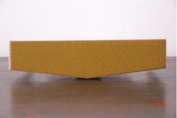 ヴィンテージ雑貨　西ドイツ　MANLEY　大理石風　モダンなデザインがお洒落なテーブルクロック(置き時計、ビンテージ)(R-043945)