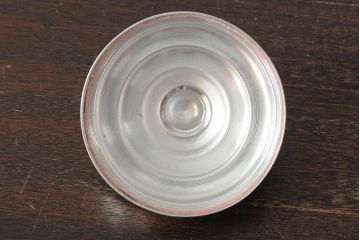 レトロ雑貨　昭和レトロ　丸いフォルムが愛らしい地球瓶(ガラス瓶、ガラスビン)(R-043950)