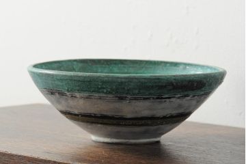 ビンテージ雑貨　ハンガリー　iparmuveszeti vallalat　ボウル(鉢、深皿)(R-043953)