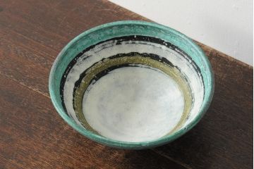 ビンテージ雑貨　ハンガリー　iparmuveszeti vallalat　ボウル(鉢、深皿)(R-043953)