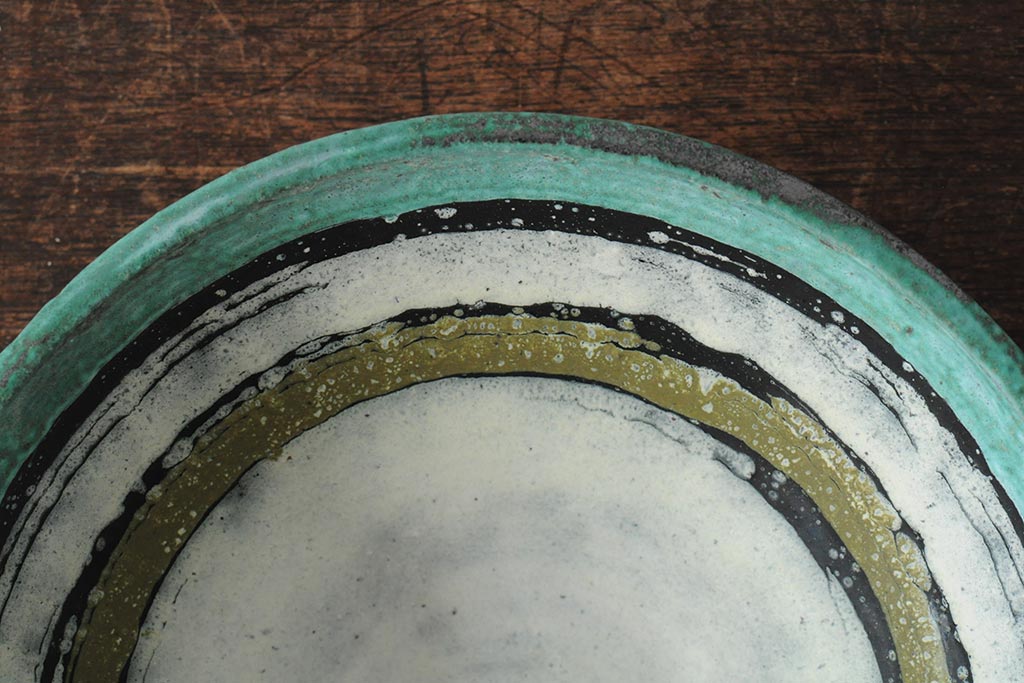 ビンテージ雑貨　ハンガリー　iparmuveszeti vallalat　ボウル(鉢、深皿)(R-043953)