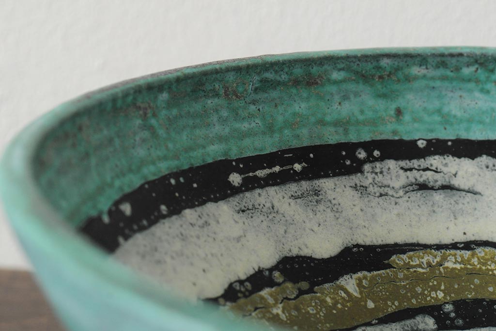 ビンテージ雑貨　ハンガリー　iparmuveszeti vallalat　ボウル(鉢、深皿)(R-043953)